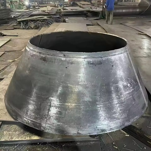 C-400*200*12 Non-Alloy Carbon Steel Reducing Pipe Abrasive Blasted Surface Q355B/Q235B Grades GB/T 29168/JGJ94 SMAW