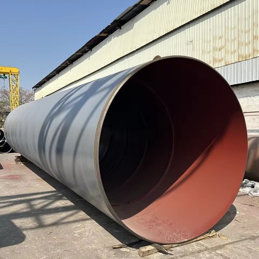 Heavy-Duty Black Carbon Steel Oval Pipe Q235B/Q345B Galvanized SMAW Anti-Corrosion Power Plant Circulating Pipeline