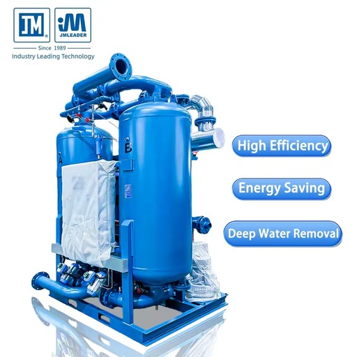 130Nm/min Dryer Machine Blower Heated Regenerative Desiccant Air Dryer Industrial Adsorption Dryer Zero Purge for Air Compressor