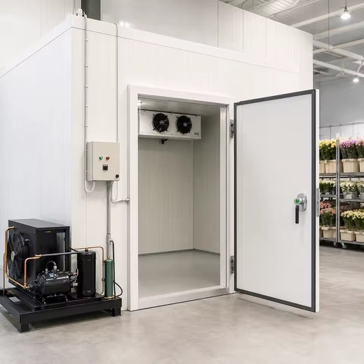 Flower Chiller Room for Florist and Fresh Flower Keeping with Copeland Condensing Unit and PU Panel