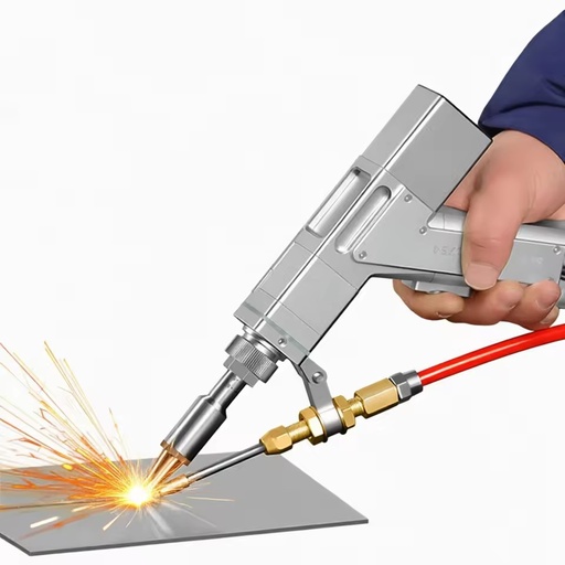 Hand-Held 3000W High Power Fiber Laser Welding Gun-Competitive Price New 1 Year Warranty 0.75kg