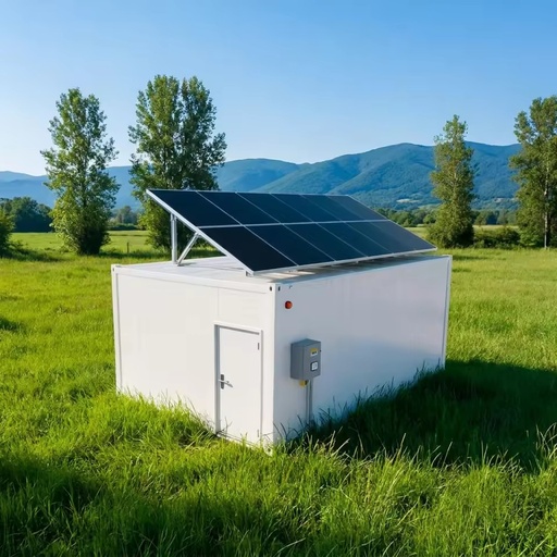 Solar Panel Powered Eco-Friendly Refrigerated Storage Cold Room Grid High Efficiency Commercial Industrial Walk Freezer Motor