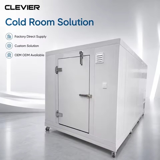 Chiller Room Storage for Dairy and Beverage Cold Storage with Refrigeration Unit and Control Box