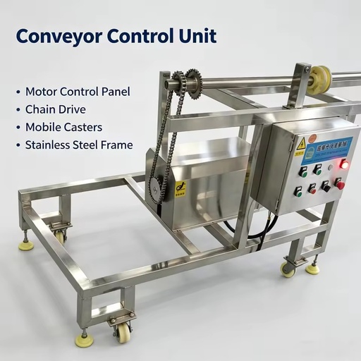 Reliable Automated Conveyor Equipment Complete Driving Assembly For Indoor Material Transmission Work