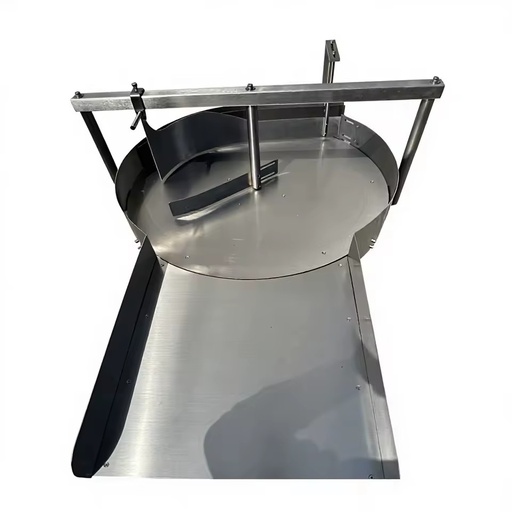 GP-0A Automatic Bottle Feeding Turntable Plastic Glass Bottle Unscrambler Feeding Table for Beverage Filling Production Line