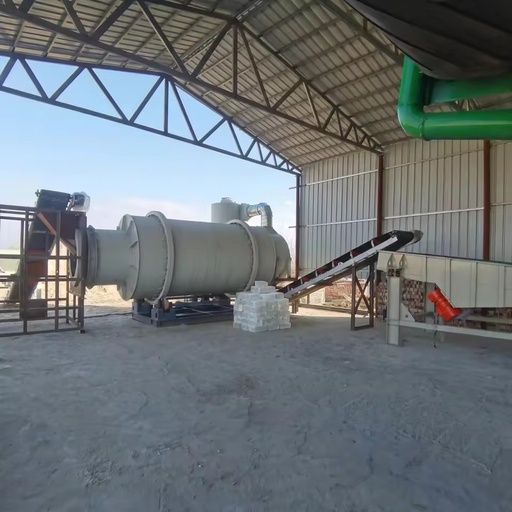 Automatic Triple Pass Sand Dryer for Construction River Sand Drying Gear Driven Hot Air Circulation CE ISO Approved Gear