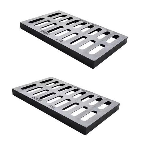 High Quality Customized Ductile Casting Iron Rain Grate Floor Grates Various Specifications for Road Drainage Made From Steel