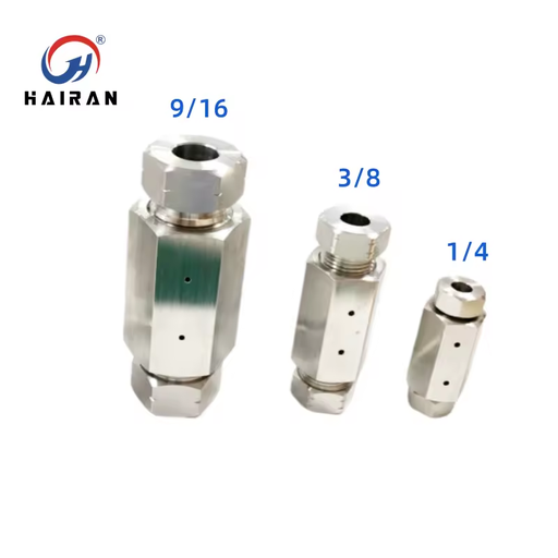 60K Water Jet Spare Parts 10079028/ 10078905/ 10078640 Straight Coupling 3/8 1/4 9/16