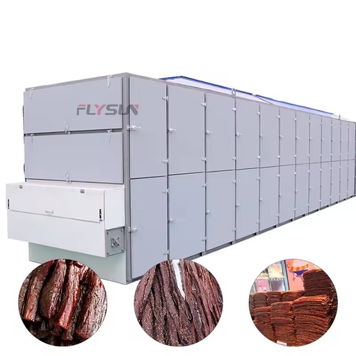 Fully Automatic Hot Air Circulation Drying Equipment Multi-layer Drying Equipment for Beef Jerky Pork Jerky and Chicken Meat
