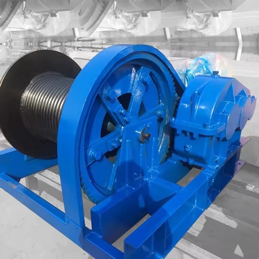Electric Winch JK Model 1T With Wire Rope Used in Port Lifting