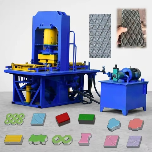 Waste Recycled Plastic Bricks Paver Block Making Machine