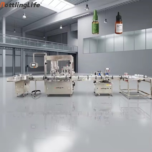 Best 10ml 20ml CBD Oil Beverage Filling Machine for Chubby Gorilla Bottles with Servo Motor Control