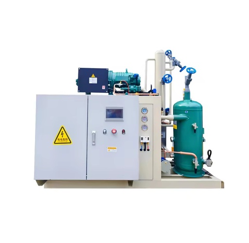 Large Capacity Screw Compressor Unit 60HP-200HP for Industrial Cooling Systems and Frozen Product Storage