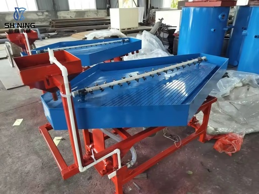Gemini Shaking Table High Efficiency Gold Concentrator Compact Structure for Mine Fine Ore Gravity Separation Mineral Recovery