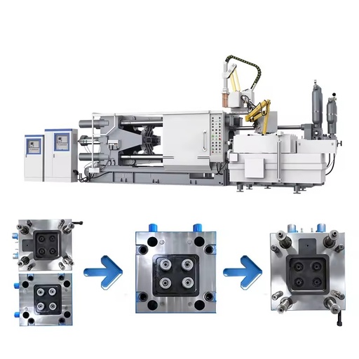 LH-350T Popular Energy Saving Die Casting Unit Aluminum Alloy Die Casting Equipment for Rotor & Motorcycle Components
