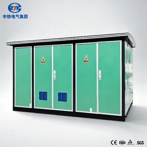 Rust Proof Outdoor Box Type Substation Integrated Pad Mounted Package Unit for Rural Power Grid Renovation Construction Works