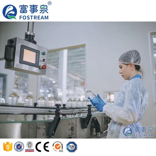 Full Automatic 3 in 1 Small Scale Bottle Drinking Mineral Water Filling and Capping Machine for Pet Bottle Water