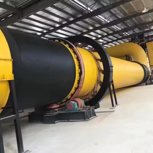 Energy-Saving Drum Drying Equipment Industrial Rotary Dryer with Motor 220V/380V Chemicals Processing