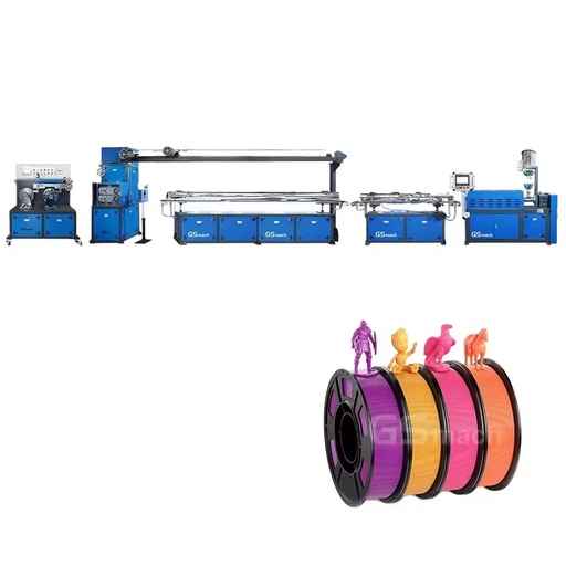 Desktop 3D Printer Filament Making Machine | Mini Single-Screw Extruder for PLA ABS Filament Production Line