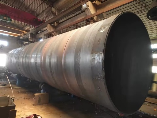 Heavy-Duty Anti-Corrosion Spiral Welded Pipe Q235B/Q345B GB Certified API 5L 3PE Coated Carbon Steel 6m Black Pipeline