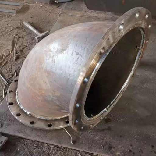 Anti-Corrosion Coated Non-Alloy Steel Oval 45-Degree Elbow Other Standard GB Q345B/Q235B Grade Hot Rolled Surface Welded