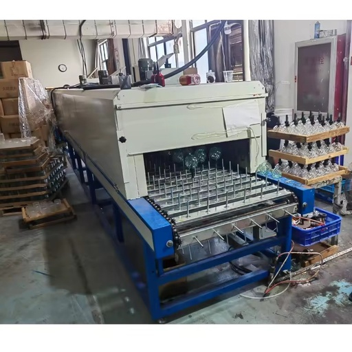 Stainless Steel Hot Air Conveyor Dryer Factory Direct Infrared Tunnel Furnace 600KG Load Glass Bottle Coating Process 380V