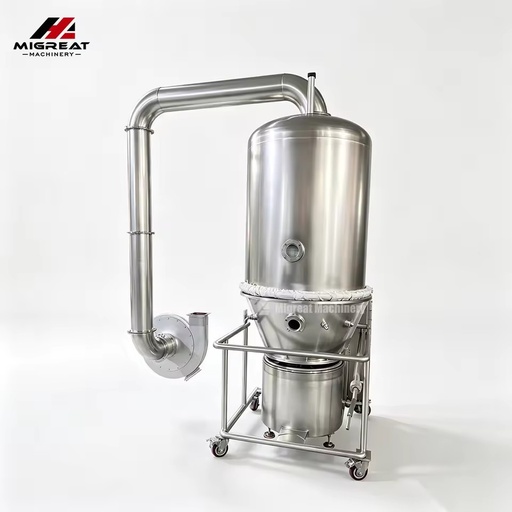 Long Service Life Fluid Bed Dryer Machine Gear Gearbox for Flavoring Agent Enzyme Preparation Powder Processing
