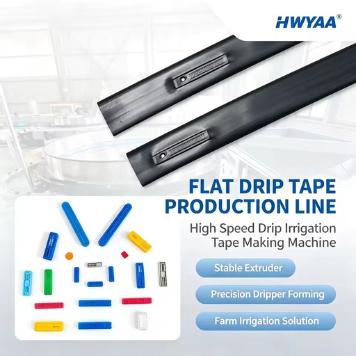 Turnkey Solution for Drip Irrigation Pipe Making Machine Energy Saving 2000pcs/min Centrifugal Sorting Tray Plastic Extruders