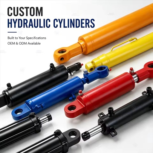 OEM & ODM Manufacturer Small Micro Custom Double Acting Welded Hydraulic Ram Piston Cylinders