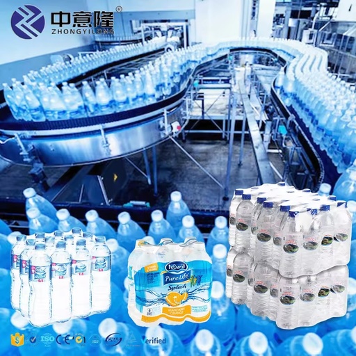 Full Automatic Bottled Drinking Water Making Equipment / Pure Water Bottling Machine / Mineral Water Filling Product Plant Price