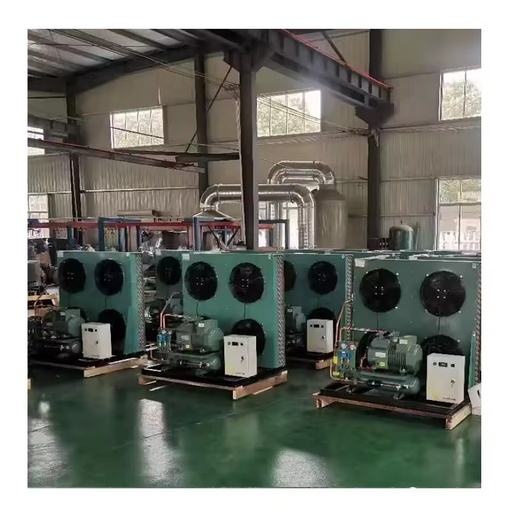 Semi-Hermetic Refrigeration Condensing Unit 220V 20hp 30hp 15hp 12hp 10hp Energy Saving R22 Gear Pump Engine Eco-Friendly Remote
