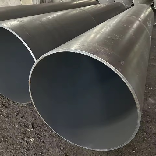 EN GB Certified 6m Round Carbon Steel Pipe Bend Q235B/Q345B ASTM SMAW Anti-Corrosion Heavy-Duty Black