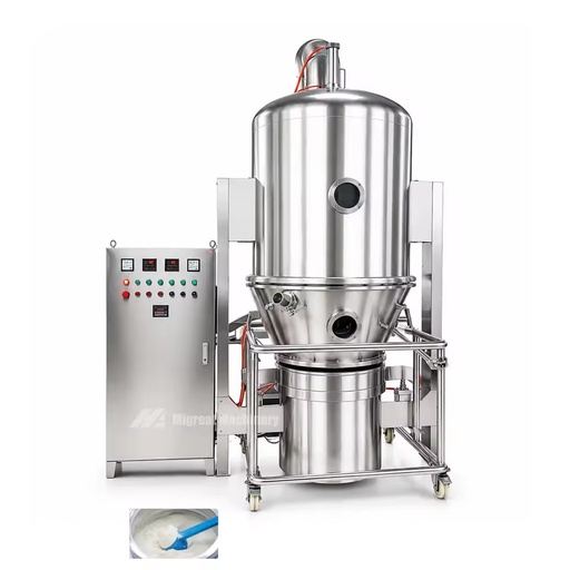 Direct Sale Fluid Bed Drying Equipment for Seasoning Powder Sugar Powder Instant Beverage Production