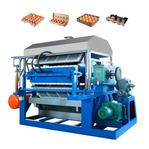 High Efficiency Egg Tray Production Line Waste Paper Egg Tray Making Machine Fully Automatic System