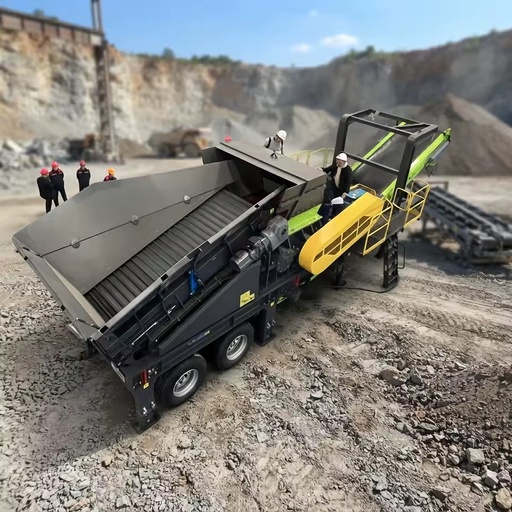 Custom TIANHE 100t/h Portable Jaw Crusher with PLC and Gearbox for Coal Mining and Stone Processing