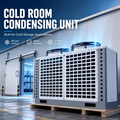 High Performance Scroll Condensing System for Fresh Food Warehouse Chilled Storage and Cooling Applications