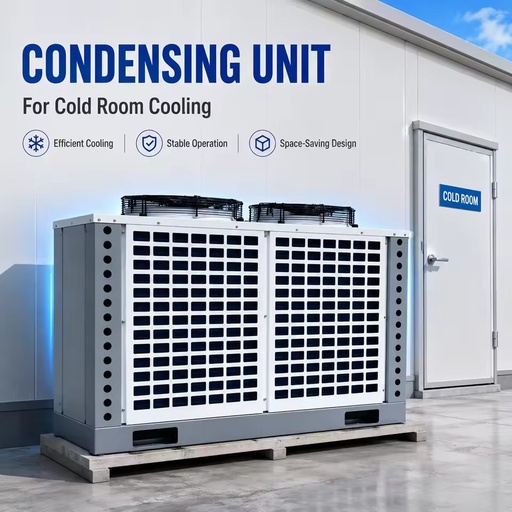 Professional Scroll Condensing Unit for Fresh Products Frozen Goods Cold Chain and Refrigeration Solutions