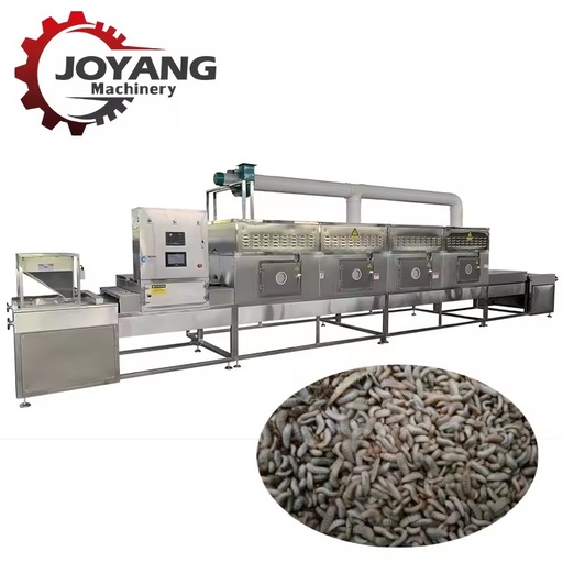 Customized Industrial Microwave BSF Dryer Fully Automatic Insects Drying Machine