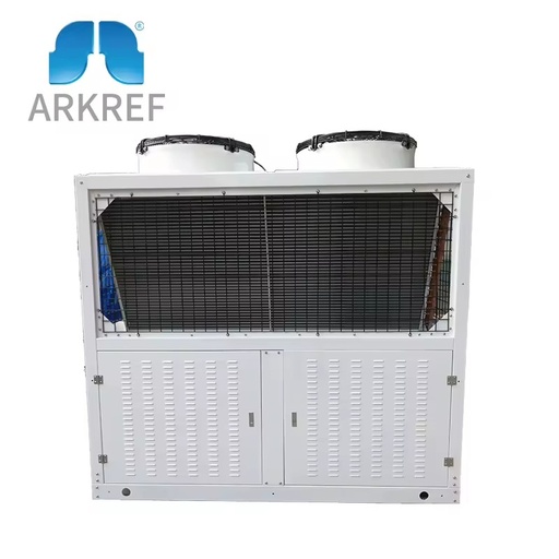 For V Type Refrigeration Air Cooled Freezer Condensing Unit Automatic Control Energy Saving Remote Monitoring for Cold