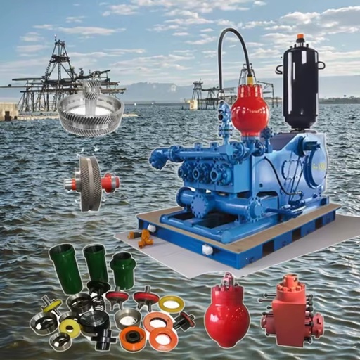Oil & Gas Industry Top-Quality Heavy-Duty Spare Parts for API 7K F-500, F-800, F-1000, F-1300, F-1600 Mud Pumps