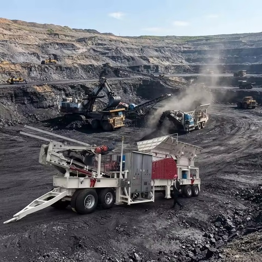 Industrial Portable Jaw Crusher Plant with 100t/h Capacity and AC Motor for Mining & Construction Applications