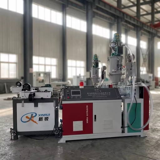 Automatic PLC Gear Driven PVC PP PE Corrugated Pipe Making Machine for Electrical Conduit Energy Saving
