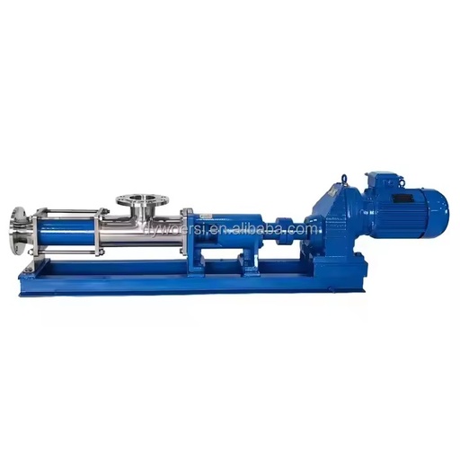 Industrial Progressive Cavity Pump for High Viscosity Waste Oil Chemical and Food Processing