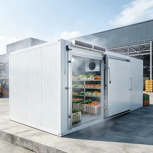 Energy Saving Modular Cold Storage Walk in Freezer Cold Room R410A Copeland Compressor Plug and Play for Fruit Vegetable