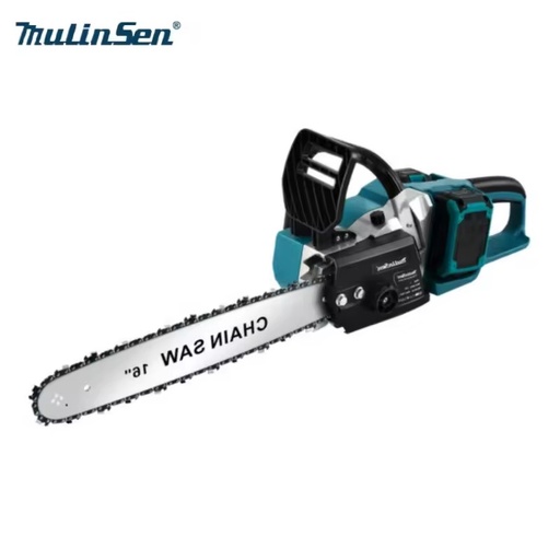 Mulinsen 42v Electric Chainsaw Cordless Hight Powerful Motor Garden Woodworking Cutting Tool Machine