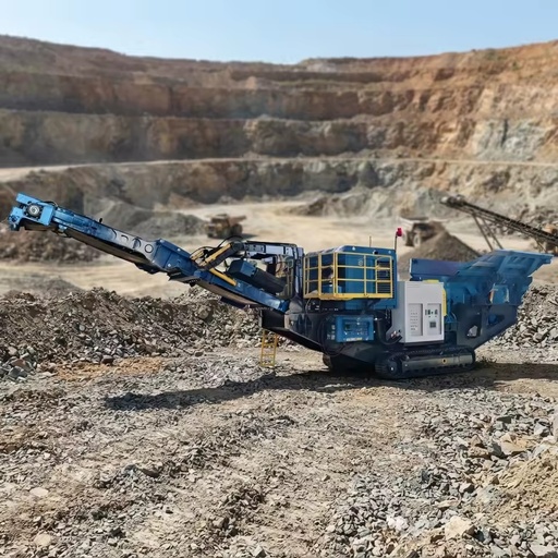 Heavy Duty Portable Jaw Crusher with PLC-Controlled AC Motor 200t/h Capacity for Primary Crushing of Hard Rock Mining