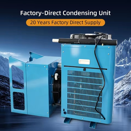 5HP Box Type Medium Temp R404A Monoblock Refrigeration Unit for Walk-in Cooler Cold Room Energy Saving CE OEM