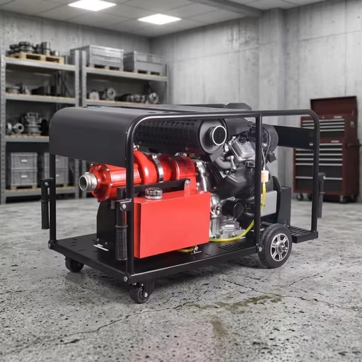 WBS-P100/5-20D Portable Fire Pump High Pressure Gasoline Firefighting Water Pump