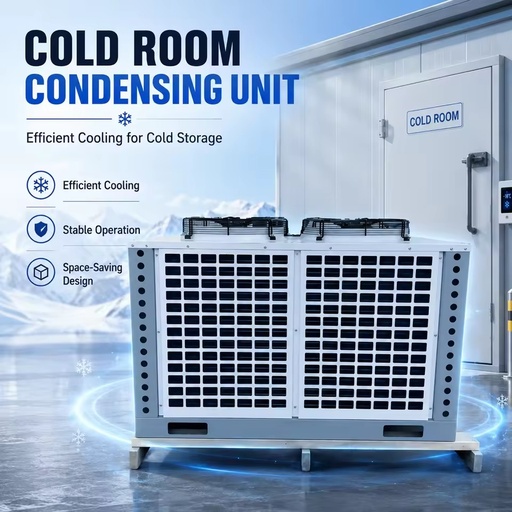 Outdoor Cooling Unit for Refrigeration Contractors Cold Storage Installation and Commercial Projects