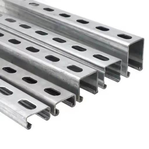 S450GD Solar Rail Galvanized Steel Bracket C Profiles Steel Unistrut Steel Strut Channels
